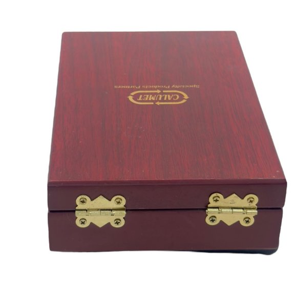 Calumet 3 Piece Bottle Opener Set in Wood Box  EUC - Picture 4 of 5